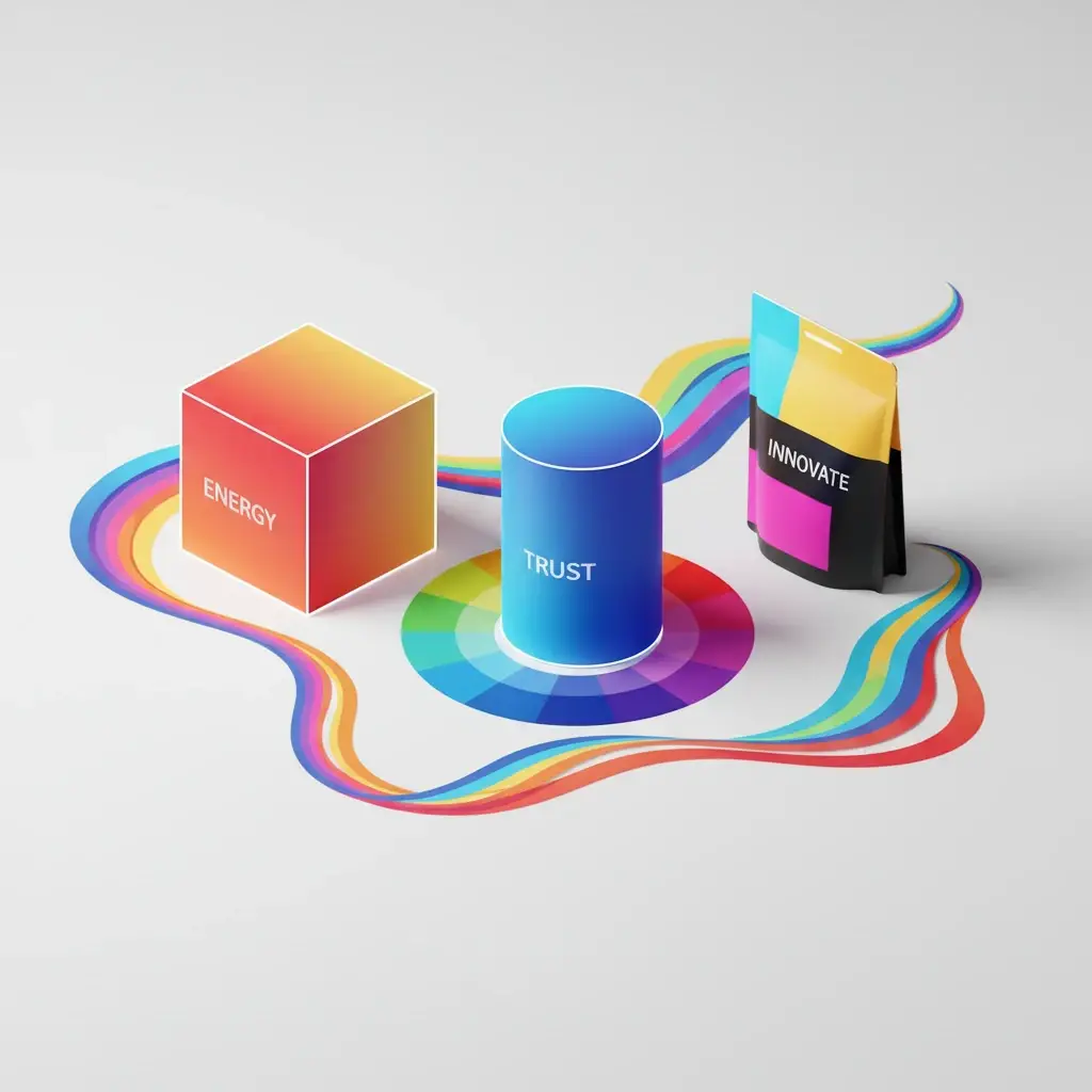 رنگ بسته بندی محصولات